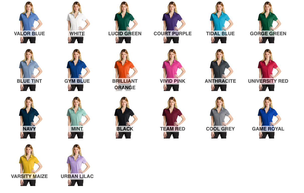 NKDC1991 nike women's dri-fit micro pique 20 polo